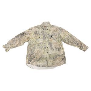 Russsell Outdoors, Men’s Long Sleeve Top, 2XL, Camo, Used Good Condition